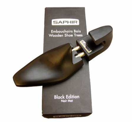 Saphir Mat Black Shoe Trees