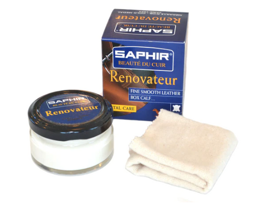 Saphir Renovator 50ml Jar with Polishing Cloth