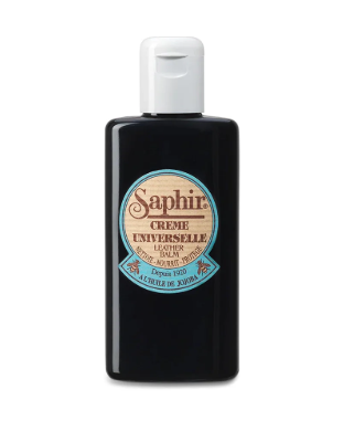 Saphir Universal Shoe Cream Black 150ml
